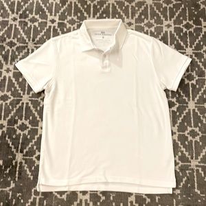 Peter Manning Polo Shirt, White, Size S